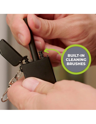 Popote Reutilizable STRO de Acero Inoxidable 19.8 cm con Estuche