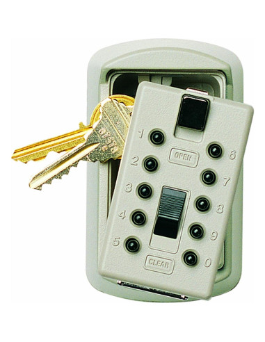 Caja de Llave de Combinación Kidde 001414 Slimline Beige 2 Llaves