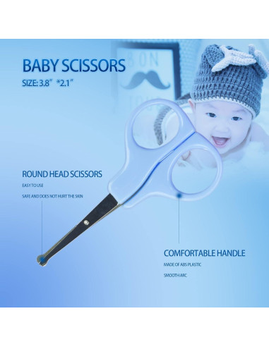 Kit de Cuidado para Bebés 8 en 1 ZELINYE Azul