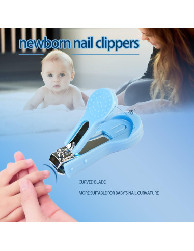 Kit de Cuidado para Bebés 8 en 1 ZELINYE Azul