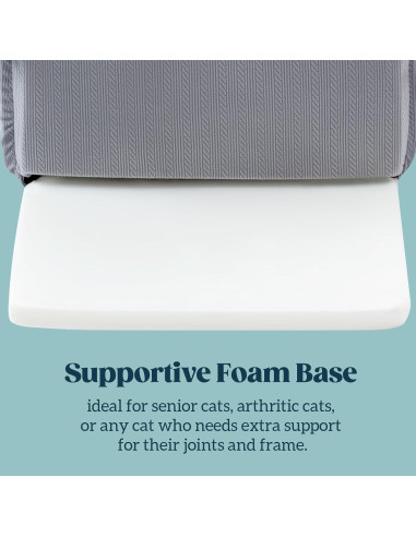 Cama Cubierta para Gatos PELZIN - Casa de Nieve 55.88x50.8cm