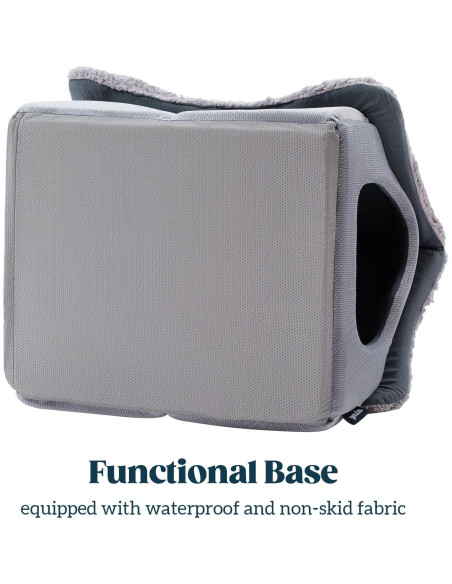 Cama Cubierta para Gatos PELZIN - Casa de Nieve 55.88x50.8cm