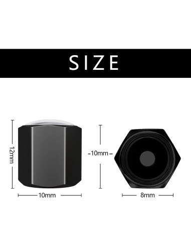 Tapa de Válvula de Neumático XIAGEANA 4 Piezas Aluminio