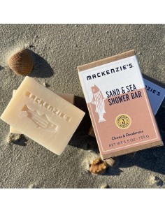 Barra de Ducha MacKenzie Arena y Mar 155.9 g - Jabón Natural 2