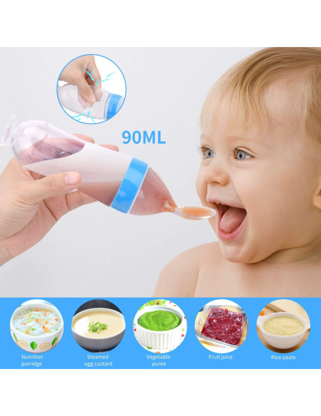 Chupete de Alimentos para Bebé Welcoyo - 3 Pcs + 6 Tetinas Chupete de Alimentos para Bebé Welcoyo - 3 Pcs + 6 Tetinas