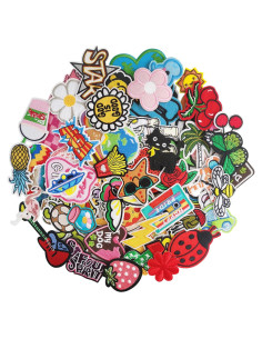 100 Parches Bordados IANZE para Coser o Planchar - Estilos Variados