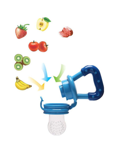 Chupete de Alimentos para Bebé Welcoyo - 3 Pcs + 6 Tetinas