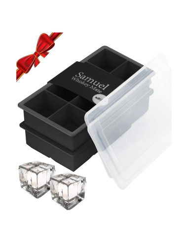 Bandeja de Hielo de Silicona Samuelworld 2-Pack 8 Cavidades