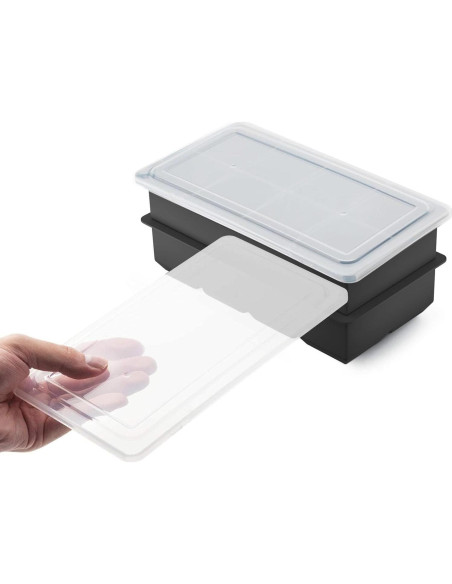 Bandeja de Hielo de Silicona Samuelworld 2-Pack 8 Cavidades