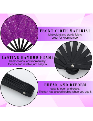 Abanicos de Aplauso Maitys 2 Pcs 64 cm Color Artístico