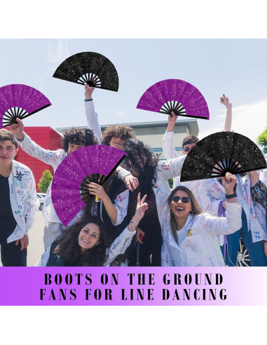 Abanicos de Aplauso Maitys 2 Pcs 64 cm Color Artístico