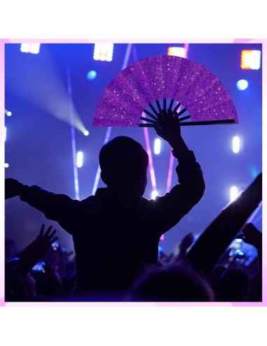 Abanicos de Aplauso Maitys 2 Pcs 64 cm Color Artístico