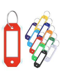 Etiquetas de Llave Hexagonales ttstar - Paquete de 10 Colores