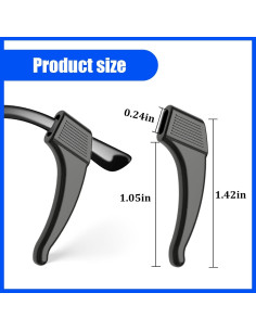 16 Pares Sujetadores de Gafas de Silicona Antideslizante 2