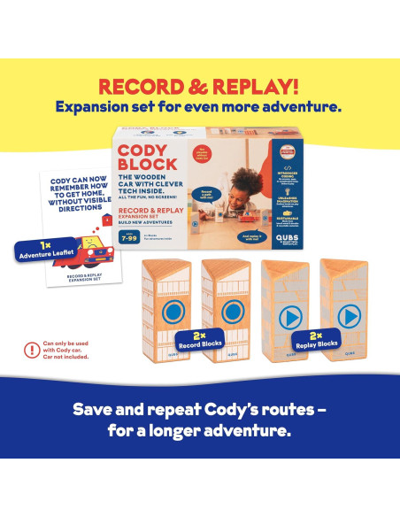 Conjunto de Expansión Graba y Reproduce Qubs para CODY