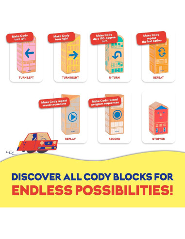 Conjunto de Expansión Graba y Reproduce Qubs para CODY