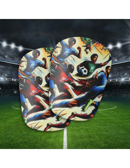 Mini Espinilleras de Fútbol Uplete Héroes del Fútbol - Ligeras y Cómodas Mini Espinilleras de Fútbol Uplete Héroes del Fútbol - Ligeras y Cómodas