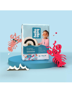 Pañales de Natación Hello Bello Medianos 18 Unidades Ecológicos 2