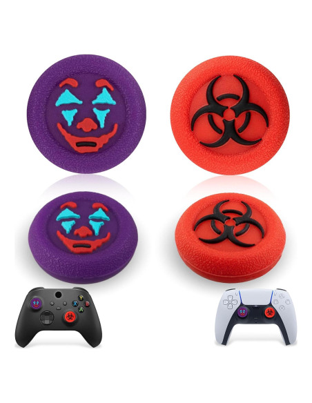 Grips de Pulgar de Silicona SoAegis para Joystick - 4 Piezas