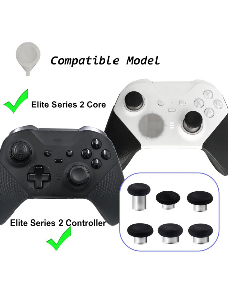 Palancas Magnéticas de Metal Mingxiong para Xbox Elite 2 - 7 en 1