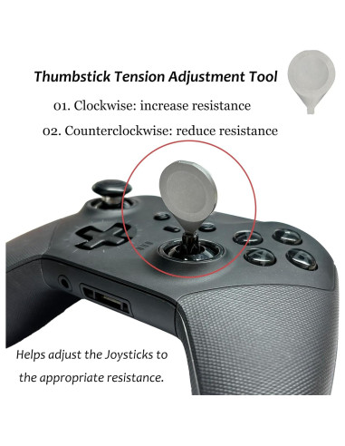 Palancas Magnéticas de Metal Mingxiong para Xbox Elite 2 - 7 en 1