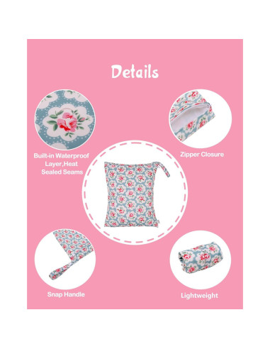 Pañales de Natación Reutilizables Babygoal - 4 Paquetes