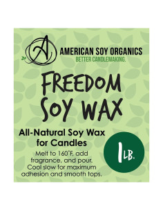 Perlas de Cera de Soja 0.45 kg American Soy Organics - Velas
