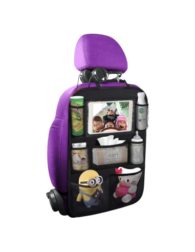 Organizador de Asiento Trasero ONE PIX para Automóviles - Negro