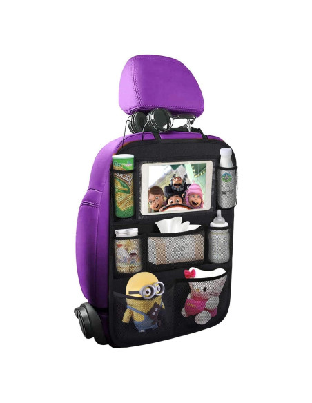 Organizador de Asiento Trasero ONE PIX para Automóviles - Negro