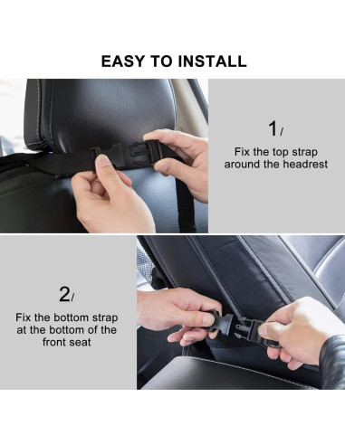 Organizador de Asiento Trasero ONE PIX para Automóviles - Negro