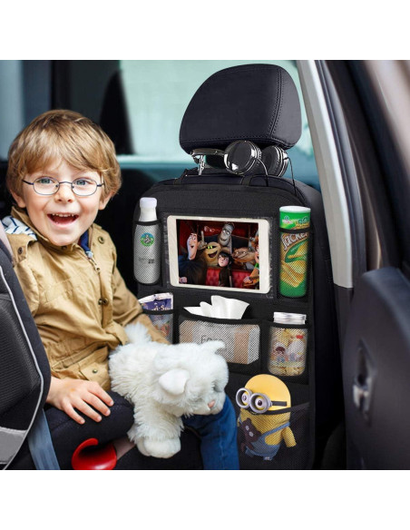 Organizador de Asiento Trasero ONE PIX para Automóviles - Negro