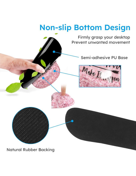 Alfombrilla de Ratón iCasso Rosa Ergonómica 4 en 1 XXL