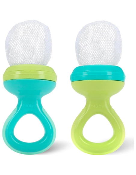 Nuby Nibbler 2pk Alimentador de Alimentos Blandos