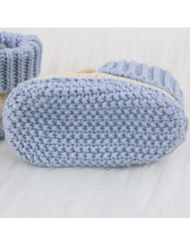 Botines para Bebés Hechos a Mano de Algodón 0-6 Meses