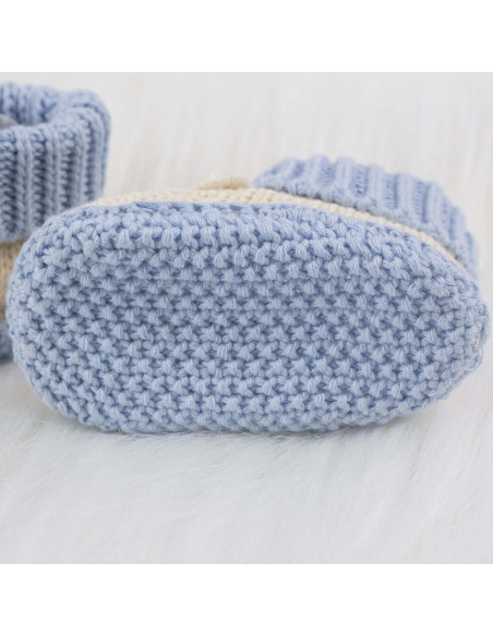 Botines para Bebés Hechos a Mano de Algodón 0-6 Meses