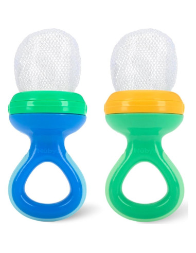 Nuby Nibbler 2pk Alimentador de Alimentos Blandos