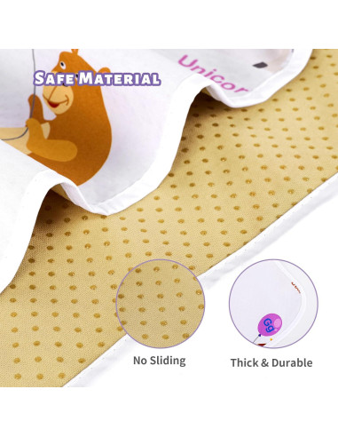 Manta Antideslizante Impermeable DFHY 152.9x152.9 cm para Bebés