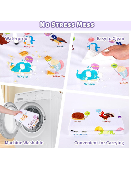 Manta Antideslizante Impermeable DFHY 152.9x152.9 cm para Bebés