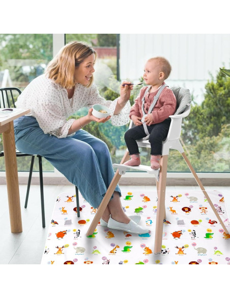 Manta Antideslizante Impermeable DFHY 152.9x152.9 cm para Bebés