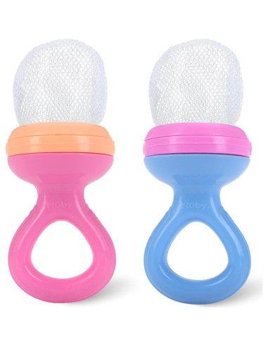 Nuby Nibbler 2pk Alimentador de Alimentos Blandos