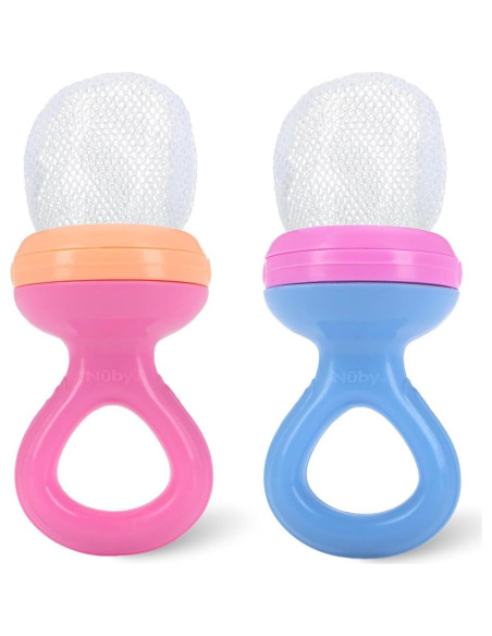 Nuby Nibbler 2pk Alimentador de Alimentos Blandos
