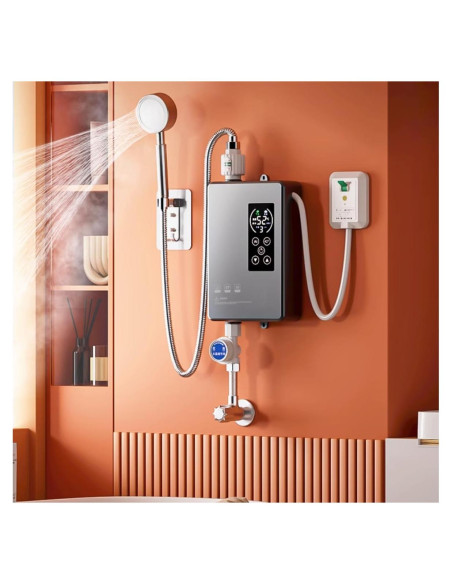 Calentador de Agua Instantáneo Eléctrico ALisasin 3500W Montado en Pared