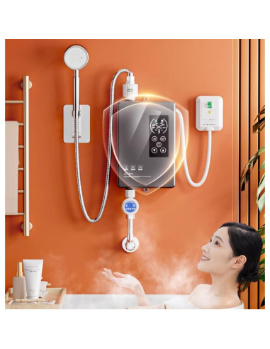 Calentador de Agua Instantáneo Eléctrico ALisasin 3500W Montado en Pared