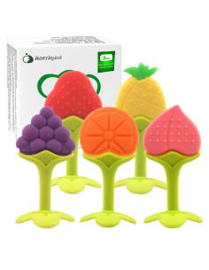 Set de Juguetes de Dentición Nearbyme para Bebés - 5 Piezas