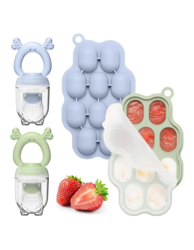 Moldes de Popsicle de Leche Materna KingKam - 2 Piezas