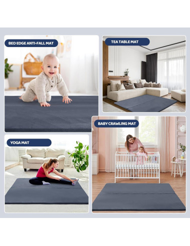 Alfombra de Juego Plegable HOMBYS 150x180 cm Espuma Viscoelástica