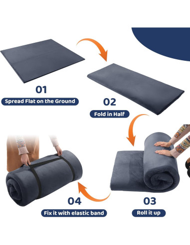 Alfombra de Juego Plegable HOMBYS 150x180 cm Espuma Viscoelástica