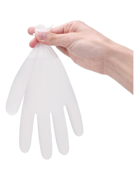 Guantes de Examen de Vinilo Schneider VMFC20, 50 Unidades, Sin Látex