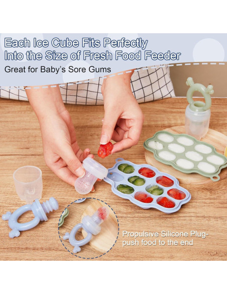 Moldes de Popsicle de Leche Materna KingKam - 2 Piezas