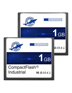 Tarjeta CompactFlash Dogfish 1GB 2 Paquete Industrial SLC